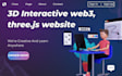 create 3d animation interactive web3 website opengl webgl gsap threejs website