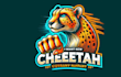 do crate cheetah mascot logo design with 1 day delivery