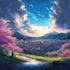 draw anime background for visual novel, vtuber or game