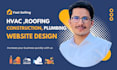 design hvac, roofing, plumbing, construction website