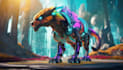 create fantasy, sci fi, character with hyperrealistic style