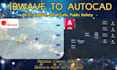 convert ibwave complete rf package to autocad construction drawings