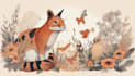 draw animal and botanical illustrations