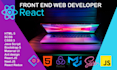 figma to react or next js frontend responsive and SEO