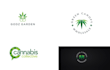 do custom cannabis weed logo design 24hours