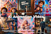 create ai animation stories and ai videos