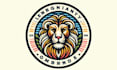 do creative high quality lion king logo
