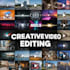 energetic video with frequent frame changes