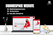 fix squarespace mobile responsive issues, CSS dns, content spacing