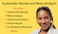 do meta analysis, systematic review, and statistical analysis for your research
