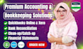 do quickbooks online, xero monthly bookkeeping, reconciliation, and payroll