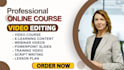 do cyber security video course, webinar, elearning course video, course slides