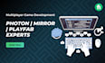 multiplayer game development photon, mirror, playfab