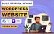 develop, or redesign a responsive wordpress website