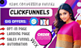 create clickfunnels sales funnel, clickfunnels website, systeme io sales funnel