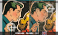 digitally restore damaged vintage poster or comic cover