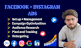 setup and manage hyper targeted facebook instagram meta ads campaign
