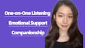 listen with empathy and offer emotional support without judgment