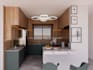do your 2d kitchen or toilet into 3d model with renders