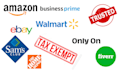 do tax exemption for amazon, walmart and home depot