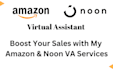 do amazon and noon account management with my expertise