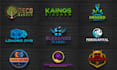 do modern minimalist 3d logo design with unlimited revisions