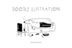 create custom line art illustrations and doodles