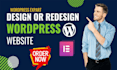 wordpress elementor pro SEO friendly website redesign