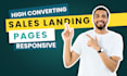 build high converting sales landing pages
