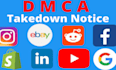 remove unwanted, defaming,false,bad negative,articles from google,under dmca