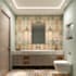 do 3d bathroom interior design modern and luxury
