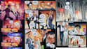 comic book illustration, comic artist, comic page, comic book, comic strip