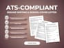 design and write a professional ats resume, cv, cover letter