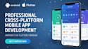 develop a fast and responsive flutter mobile app with modern UI