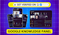 get you a perfect google knowledge panel