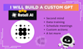 create an ai voice agent with actions retellai and make
