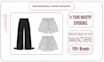 design custom streetwear clothing mockups for denim sweatpants and other pants