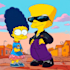 draw best yellow cartoon character like simpson style