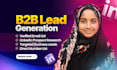 b2b lead generation, verified prospect email lists and linkedin leads