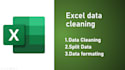clean, merge and split your data