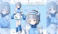 draw and rig live2d model 2d vtuber model, vtuber commission, custom vtuber