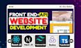 be front end developer, react, next js front end web developer, API integration