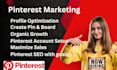 manage and optimize your pinterest as virtual assistant
