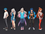 draw anime, manga or game characters