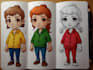 create simple character doodle art