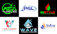 design modern plumbing heating air conditioning hvac logo
