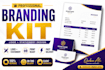 design complete stationery set with letterhead