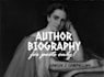 write succinct author bios for poets