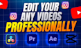 edit your any videos professionally