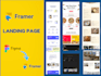 modern website with framer and webflow